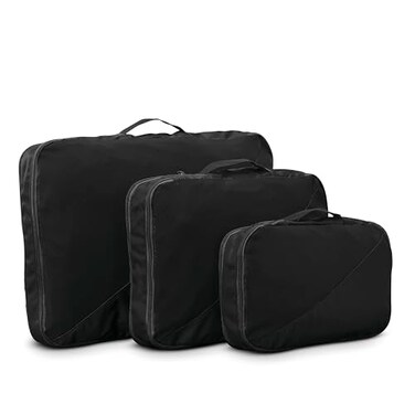 Samsonite 3Piece Compression Packing Cube Set Black