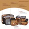Disney Winnie the Pooh Packing Cubes Minnie Mickey Stitch Princess Cinderella 5 Piece Packing Cubes Compression Travel Essential Accessories Luggage Suitcase Organizer Set For Kids Adults