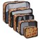 Disney Winnie the Pooh Packing Cubes Minnie Mickey Stitch Princess Cinderella 5 Piece Packing Cubes Compression Travel Essential Accessories Luggage Suitcase Organizer Set For Kids Adults