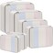 BAGAIL 6 Set Packing Cubes Various Sizes Packing Organizer for Travel Accessories Luggage Carry On SuitcaseBeige