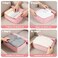 BAGAIL 9 Set Packing Cubes with Packing List Luggage Packing Organizers for Travel Accessories Pink