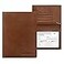 BAPHITY Genuine Leather RFID Blocking Passport Holder Wallet with Zipper Hidden PocketLuxury Cover for Men WomenIdeal Giftredbrown
