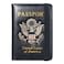 FACATH Premium Passport Holder for Travel RFID Blocking Passport Cover Slim Durable TravelFriendly Passport Wallet Keep Your Documents Safe Organized Black
