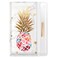 Coco Rossi Passport Holder CoverTraveling Passport Case Cute Passport Wallet for WomenGold Pineapple