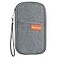 Storite Passport Holder Cover Wallet Grey Nylon