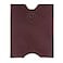 HideDrink Hide Drink Travel Passport Pocket Sleeve Handmade from Full Grain Leather Sangria