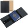 iSamzan Pilot Wallet Passport Holder Leather Pilot Passport Wallet Accessories Black Black