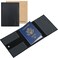 iSamzan Pilot Wallet Passport Holder Leather Pilot Passport Wallet Accessories Black Black