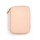 DEMDACO Passport Wallet With RFID Protection and Built In Tracker Holder 4 x 6 Inch Vegan Leather Coral Pink