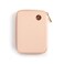 DEMDACO Passport Wallet With RFID Protection and Built In Tracker Holder 4 x 6 Inch Vegan Leather Coral Pink