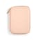 DEMDACO Passport Wallet With RFID Protection and Built In Tracker Holder 4 x 6 Inch Vegan Leather Coral Pink