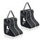 KOVOSCH 2 Pack Portable Boots Storage Bag Black Shoe Bags for Storage and Travel Dust Proof Travel Shoe Bags for Packing Medium