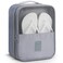 Mossio Shoe Organizer Breathable Space Saving Shoe Bags for traveling Grey