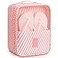 Mossio Shoe Bags for Storage Shoe Pouch Weekend Bag Backpack Organizer Pink Striped