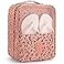 Mossio Shoe Travel Bags Double Layer Closet Storage Organizer for Packing Multi Pink Leopard