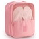 Mossio Travel Accessories Water Resistant Portable Gym Golf Shoe Bag Light Pink