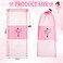Shappy 4 Pcs Pointe Shoes Bag Mesh Dance Shoe Storage Ballet Accessories for Women Girls Drawstring PouchPink