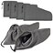 HAMBOLY 100 Cotton Shoe Bags 6 Pack Dust Cover Storage Pouch with Drawstring Closure for Travel Protecting Storing Shoes Grey 17 x 7 in