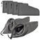 HAMBOLY 100 Cotton Shoe Bags 6 Pack Dust Cover Storage Pouch with Drawstring Closure for Travel Protecting Storing Shoes Grey 17 x 7 in