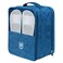 PNEUICALLY Large Shoe Bags for Travel Holds 3 Pairs Blue