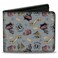 Buckle-Down BuckleDown Mens Bifold Wallet Harry Potter 40 x 35