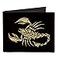 Buckle-Down Wallet Bifold Canvas Scorpion