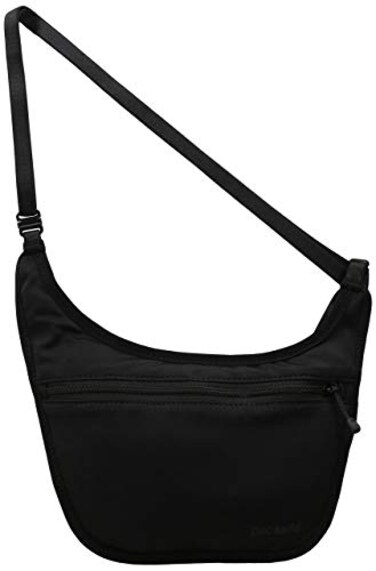 Pacsafe Coversafe S80 AntiTheft Secret Body Pouch Black