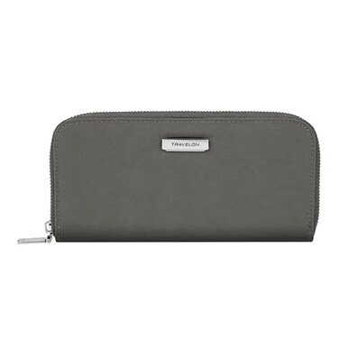 Travelon RFID Blocking Single Zip Wallet