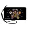 Buckle-Down BuckleDown Womens Nylon Standard Zip Wallet Scooby Doo Supernatural Large 8 x 5