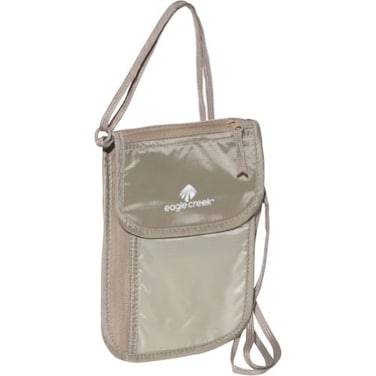eagle creek TRAVEL GEAR Undercover Neck Wallet Deluxe Khaki One Size