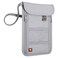 Lewis N. Clark Lewis N Clark RFID Blocking Stash Neck Wallet Travel Pouch Passport Holder for Women Men Gray