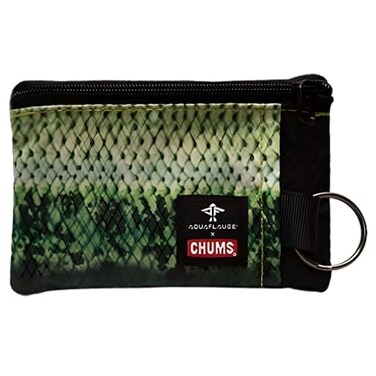 Chums Surfshort Wallet Aqua Flauge Large Mouth Bass