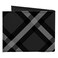 Buckle-Down Wallet Bifold Canvas Buffalo Plaid X Charcoal Black Gray