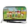 Buckle-Down BuckleDown Peanuts Wallet Zip Around Peanuts Gang Backyard Baseball Group Pose Vegan Leather