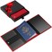 Flevel V1 ECO Pilot document holder Pilot wallet RFIDBlocking Travel Wallet Stylish Travel Companion for Aviation Professionals Classic Brown Classic Red