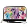 Buckle-Down BuckleDown Hasbro Wallet Zip Around My Little Pony Mane Six and Spike Group Pose White Vegan Leather