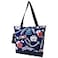 NGIL Medium Top Zipper Closure Canvas Tote Bag with Attached Matching Coin Purse For Teachers Moms Students and Nurses Nurse Themenavy