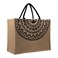 Hibala Woven Large Beach Bag Straw Beach Tote Handmade Weaving Shoulder Tassel Bag Handbag Bohemian Print