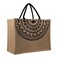 Hibala Woven Large Beach Bag Straw Beach Tote Handmade Weaving Shoulder Tassel Bag Handbag Bohemian Print
