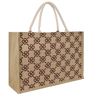 Hibala Woven Large Beach Bag Straw Beach Tote Handmade Weaving Shoulder Tassel Bag Handbag Classic Pattern