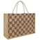 Hibala Woven Large Beach Bag Straw Beach Tote Handmade Weaving Shoulder Tassel Bag Handbag Classic Pattern