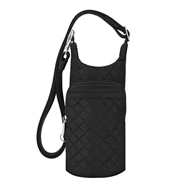 Travelon AntiTheft Boho Insulated Water Bottle Tote