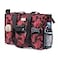 TOPDesign Utility Water Resistant Tote Bag with 13 Exterior Interior Pockets Top Zipper Closure Thick Bottom Support for Working Women Teachers Nurses Accountants Baroque