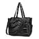 Y.U.M.C. Quilted Puffer Tote Bag for Women Stylish MultiWay Carrying Shoulder Bag with Laptop Compartment
