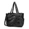 Y.U.M.C. Quilted Puffer Tote Bag for Women Stylish MultiWay Carrying Shoulder Bag with Laptop Compartment