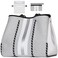IBFUN Neoprene Bag Large Multipurpose Beach Bag Upgraded Neoprene Tote Bag with Inner Zipper Pocket for WomenBeachPoolGrey White