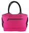 CoolBag Locking AntiTheft Beach Bag Travel Tote with Insulated Cooler Perfect for Spring Break Cruises Paradise Island Pink