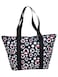 Disney Tote Mickey Minnie Mouse Icon Polka Dot Print Travel Bag Black