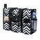 TOPDesign Utility Water Resistant Tote Bag with 13 Exterior Interior Pockets Top Zipper Closure Thick Bottom Support for Working Women Teachers Nurses Accountants Chevron