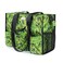 TOPDesign Utility Water Resistant Tote Bag with 13 Exterior Interior Pockets Top Zipper Closure Thick Bottom Support for Working Women Teachers Nurses Accountants Green Leaf